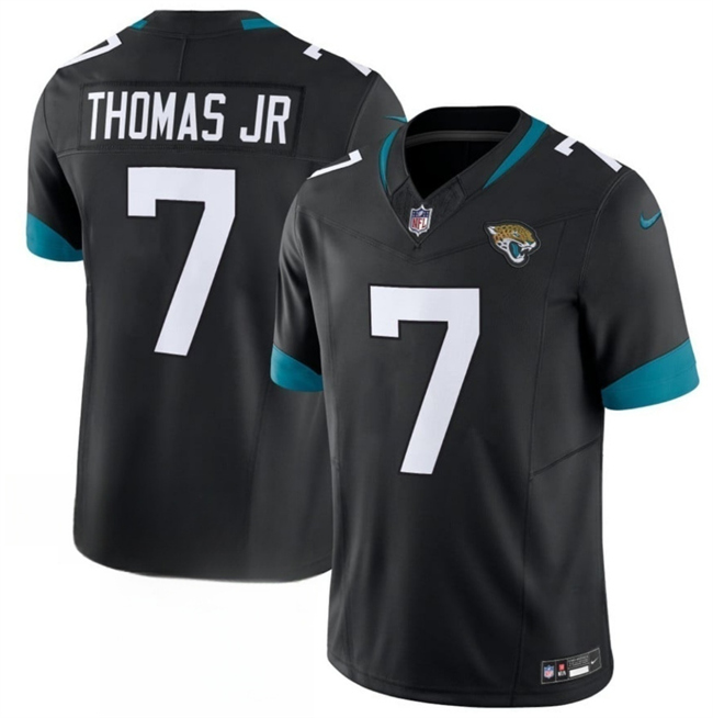 Men's Black Jacksonville Jaguars #7 Brian Thomas Jr. 2026 F.U.S.E. Vapor Untouchable Limited Stitched Jersey